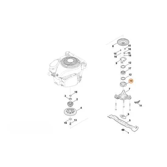 Stihl  Krzywka 6378 162 5100